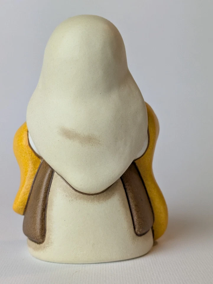 THUN PRESEPE CLASSICO VENDITRICE DI STOFFE BIANCO S3404 A82 - Immagine 2 di 3