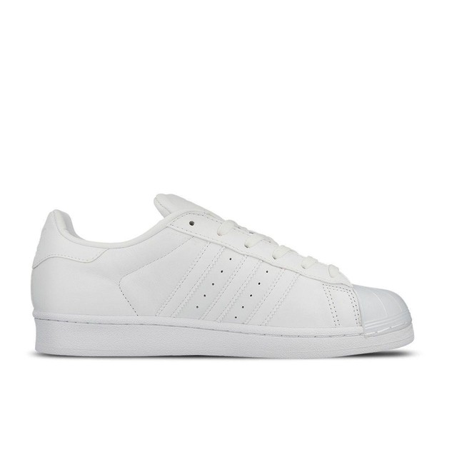 adidas womens white leather trainers