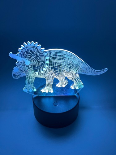 3D Night Light 7 Colour Changing LED Light Touch Table Lamp New - FAST SHIPPING - Picture 169 of 336