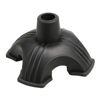 Self Standing Quad Cane Tip- Rubber Non-slip - Black on sale Self Standing Quad Cane Tip- Rubber Non-slip - Black on sale