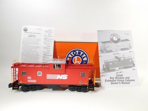 Lionel-O-Gauge-Norfolk-Southern-Extended-Vision-Caboose-6-17694-C-129