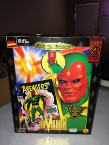 Toy Biz Marvel Comics Famous Cobre A Visao Vingadores Articulado 8 Figura 1998 Ebay