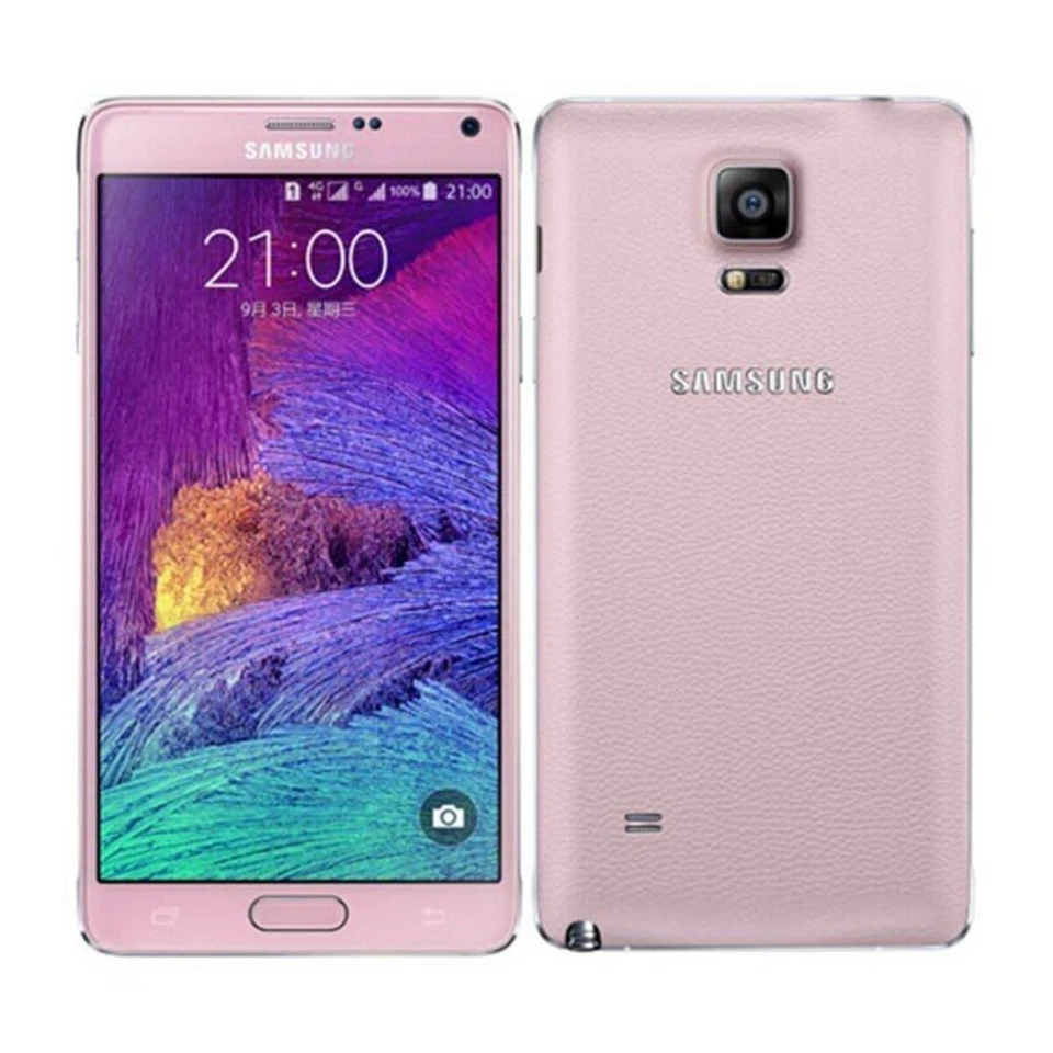 Samsung Galaxy Note 4 N910F N9100 Unlocked Original 16GB ROM 16MP 4G Phone - Immagine 4 di 4