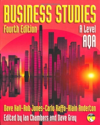 Business Studies for AQA By Dave Hall, Rob Jones, Carlo Raffo, Mr Alain Anderto - Picture 1 of 1