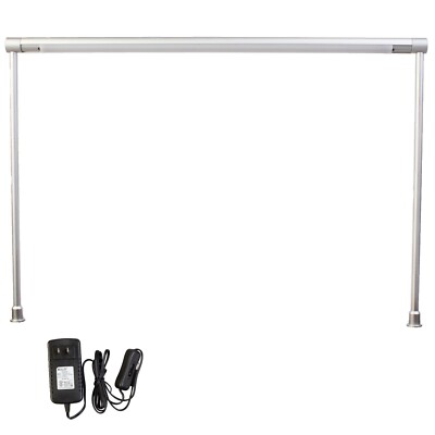 Horizontal showcase LED light 28'' Standing pole light for display minor scratch