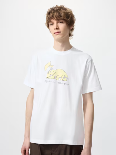 Camisetas Pokemon Boceto Manga Corta UNIQLO UT 6 Colores 2025 NUEVO JAPÓN - Imagen 15 de 52