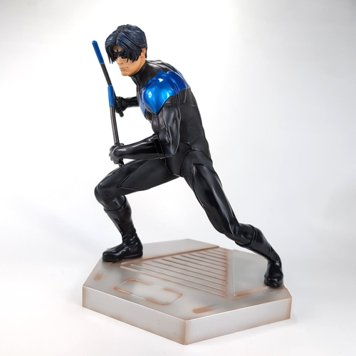 DC Comics Nightwing Kotobukiya ArtFX Statue Teen Titans Figure w/ Stand - Picture 11 of 11