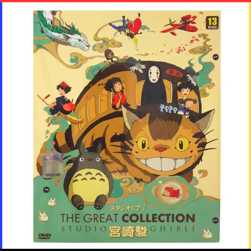 Anime DVD The Great Collection Studio Ghibli 30 in 1 Movies Collection