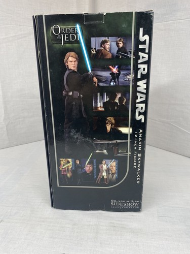 Sideshow Star Wars Anakin Skywalker 2006 jedi EXCLUSIVE read read read - Picture 14 of 17