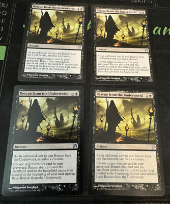 Rescue from the Underworld X4 Theros Magic the Gathering MTG