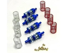 Hot Racing 32mm Aluminum Shock Absorber Set (Blue) [HRAMFD32806]