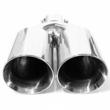 Edelstahl Auspuffblende Endrohr Chrom Für Peugeot 106 206 207 306 309 406 407