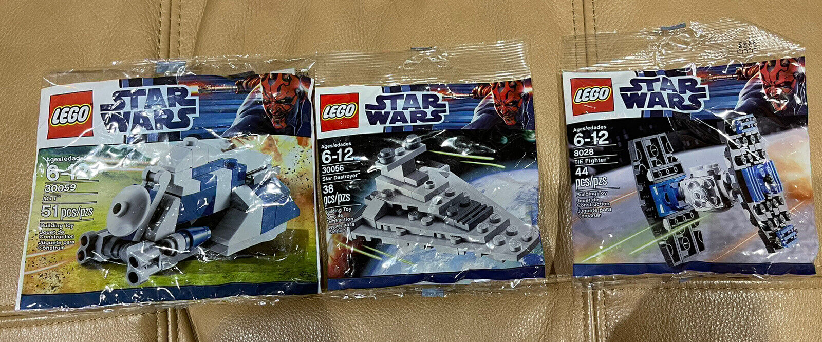 LEGO 30059 MTT  30056 Star Destroyer 8028 Tie Fighter Star Wars Polybags NEW