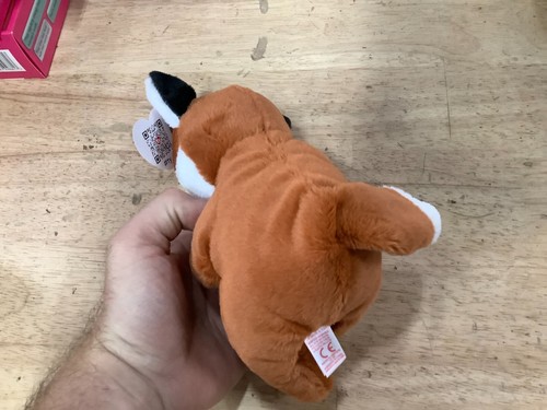 Neu! Ty Beanie Babys Bäuche WITT der Rotfuchs 6" Größe Neu mit Etikett - Bild 3 von 4