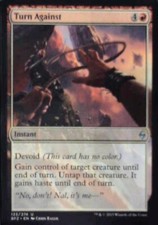 Turn Against - Battle for Zendikar: #135, Magic: The Gathering Nm R151