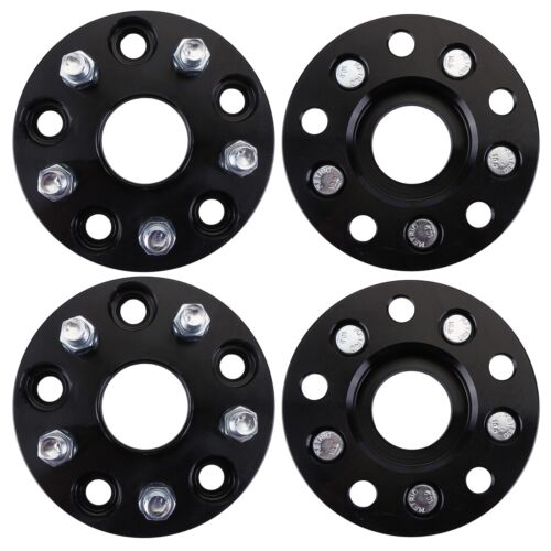 4X Mercedes 5x120 to 5x112 20mm Hub Centric Wheel Adapter Spacer M14x1.5 Stud - Picture 16 of 19