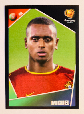 新品未開封　UEFA EURO 2004 ポルトガル　キーリング　レア 2004 Panini UEFA EURO Portugal # 9 Miguel Brito sticker | eBay