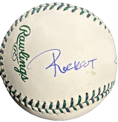 Roger Clemens Autographed 2001 All-Star Game Baseball W/ Cy 7 & Rocket Insc - Picture 2 of 5