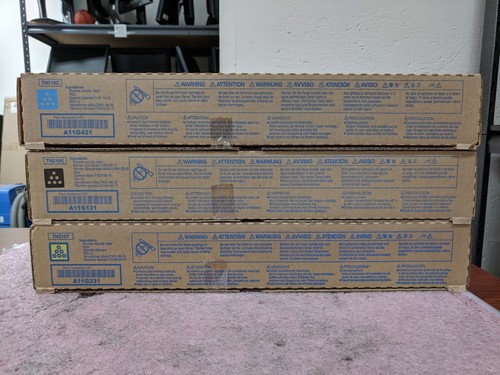 3x Konica Minolta Toner KYC Set A11G131 A11G231 A11G431 *Neu* | C317DS* - Bild 2 von 5
