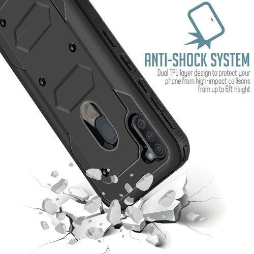 Funda con clip para cinturón para Samsung A11 A21 A21s se adapta a la pantalla incorporada de Otterbox - Imagen 20 de 81