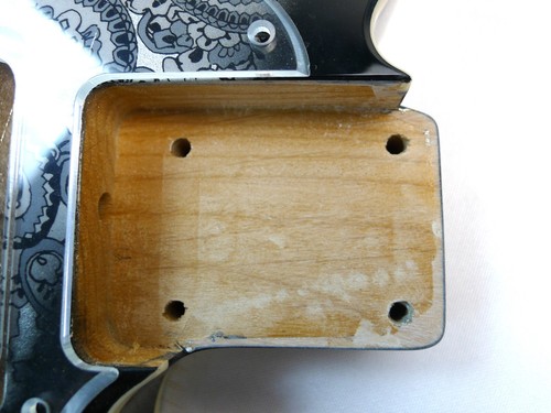 Golpeador de guitarra estilo Telecaster transparente de 8 orificios placa antiarañazos para guitarra tele - Imagen 6 de 9