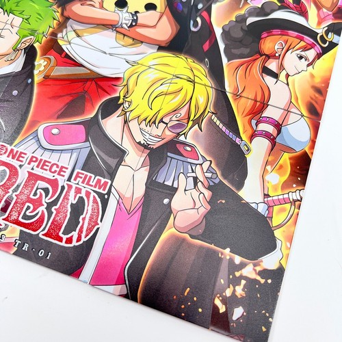 One Piece RED Movie Trading Card Puzzle Out Of Print Rare Double Sided Complete - Picture 12 of 21