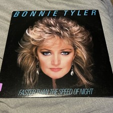 Vintage 1983 Bonnie Tyler Faster Than The Speed Of Light Album Vinyl LP
