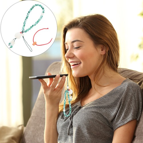 Colorful Beaded Phone Lanyard Cell Phone Neck Strap Phone Strap - 第 3/12 張圖片