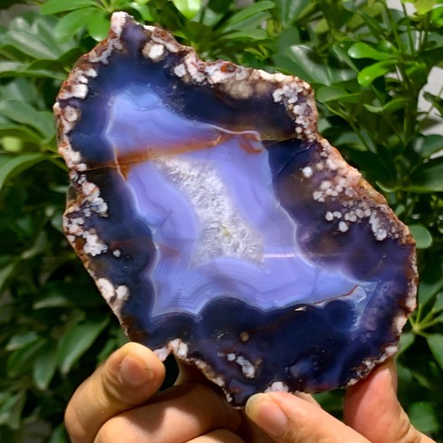 282G Natural agate Crystal Rough stone specimens cure - 第 7/14 張圖片