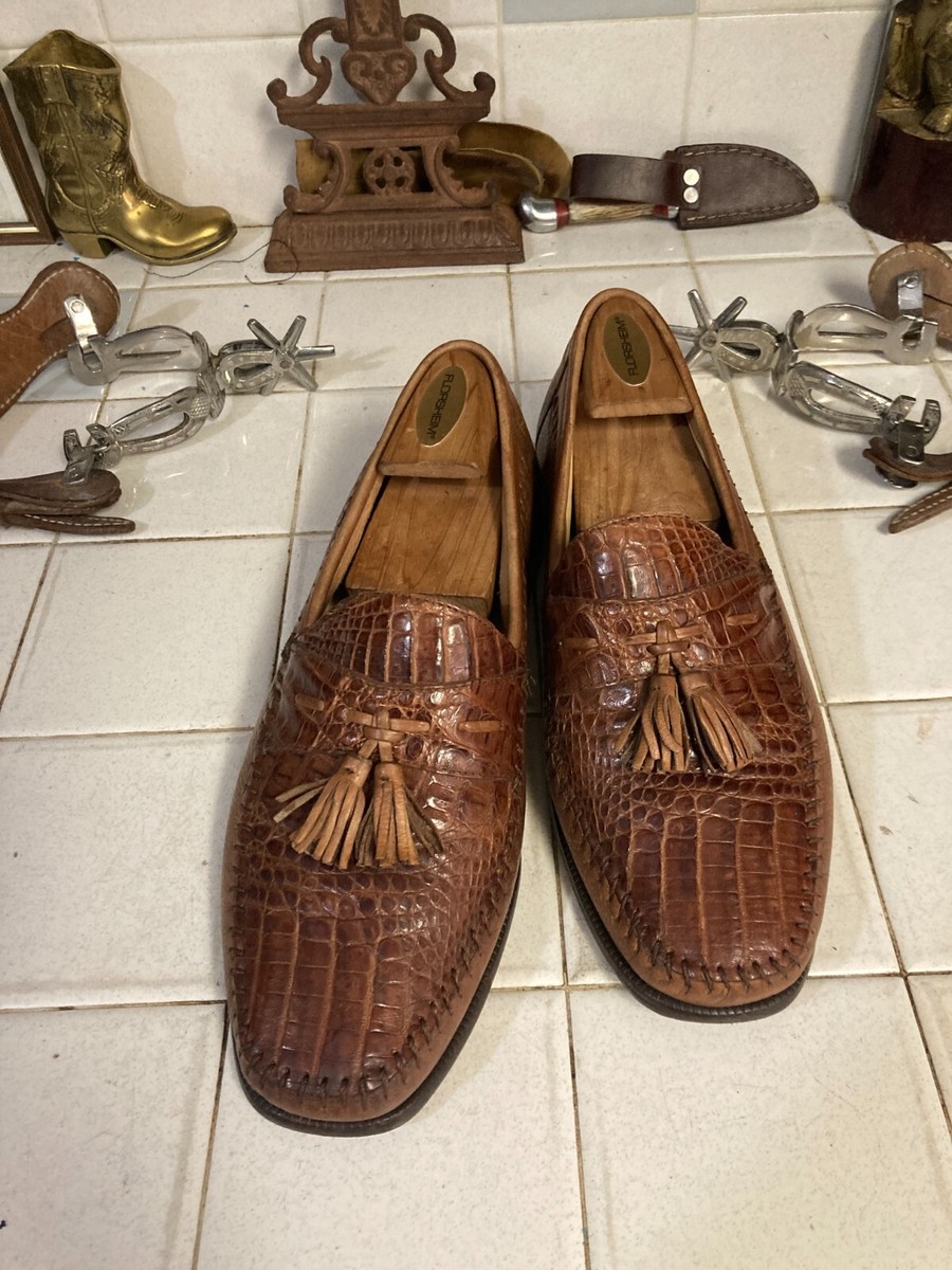 FLORSHEIM genuine CAIMAN CLASSIC SLIP-ON URBAN CITY POWER 