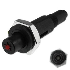 PIEZO PUSH BUTTON GAS IGNITION SPARK GENERATOR SPARKER 18mm HOLE SMALL SPADE CON