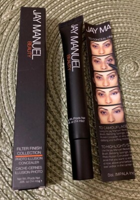 Jay Manuel Beauty Photo Illusion Concealer   LIGHT .48 oz NIB