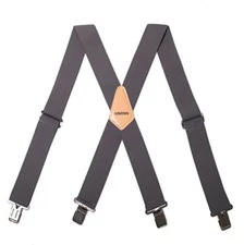 2 Inch Work Suspenders Mens Industrial Strength Suspenders for Men Heavy Duty 