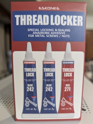 EsKonke Metal Threadlocker/Welder Durable Cement & Metal Bonding Gel Glue 3 Pack