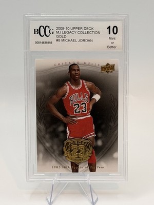 Michael Jordan 2009-10 Upper Deck Jordan Legacy  Collection BGS 10   #8 RARE 