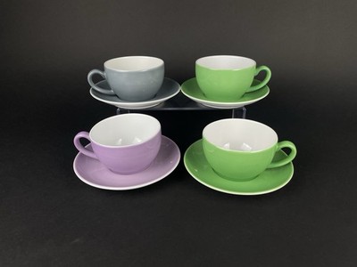 Dibbern Solid Color Kaffeetasse + Untertasse 0,25 L Teetasse Schönwald 4 Stück#2