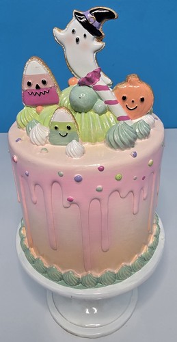 Leichter Chip - Sweet Treats Pastell Faux Süßigkeiten Kuchen Dekor Halloween Summerween  - Bild 16 von 18