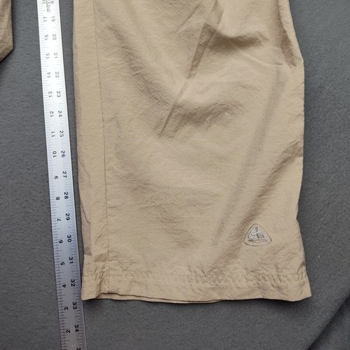 Vintage Nike ACG Pants Mens Extra Large Brown Outdoor Hiking Cargo Stretch Tech - Picture 10 of 13