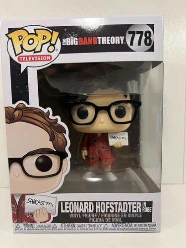 Funko Pop The Big Bang Theory Leonard Hofstadter In Robe #778 Television
