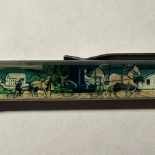 Amish Country Pennsylvania Floaty Pen Horse Drawn Buggy Moves by Farm Vintage