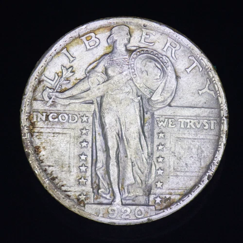 1920 Standing Liberty Quarter Type 2 VF Philadelphia