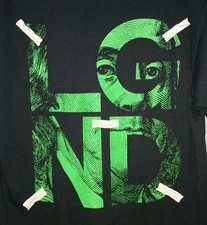LGND Supply Co. Money 100 Dollar Bill Black T-Shirt M EUC 40 Chest