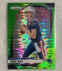 2024 Panini Prizm - Rookies Drake Maye #329 Neon Green Pulsar Prizm (RC)