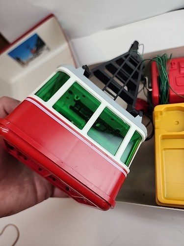 Boxed Lehmann Rigi 900 Cable Car Railway Toy 1980s West German - Picture 7 of 13