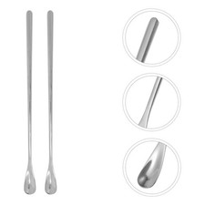 2 Pcs Feeding Pet Tools Tiny Spoon Lizard Scoop For Food Water Feeder