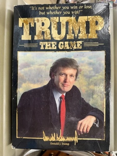 Trump: The Game Vintage 1989 by Milton Bradley Opened Unplayed