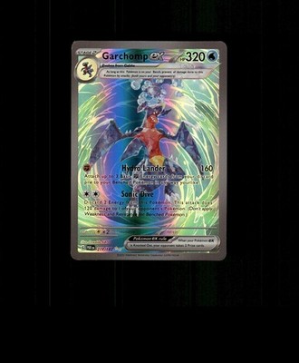 Fan-Art READ DESCRIPTION BELOW HOLO Garchomp Card Garchomp Pokemon Card p3