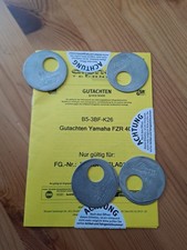 Drosselsatz ALPHATECHNIK 25 kW für Yamaha FZR400, 3BF FZR400RR 3BF Drossel