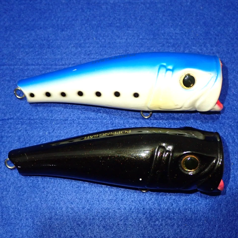 Lápiz y popper descontinuados JDM Ocea F130 X 2 Yo-zuri F130 X 2 olas F150 X 2 Foto 4 de 4