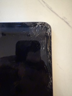 ぽった　iPad Pro 64GB スペースグレー 画面ひびあり Apple iPad Pro 11in. 64GB WiFi Space Gray Broken Screen